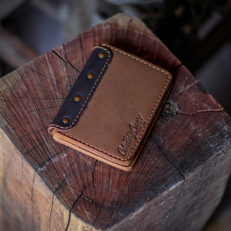 Long Leather Wallet for Men